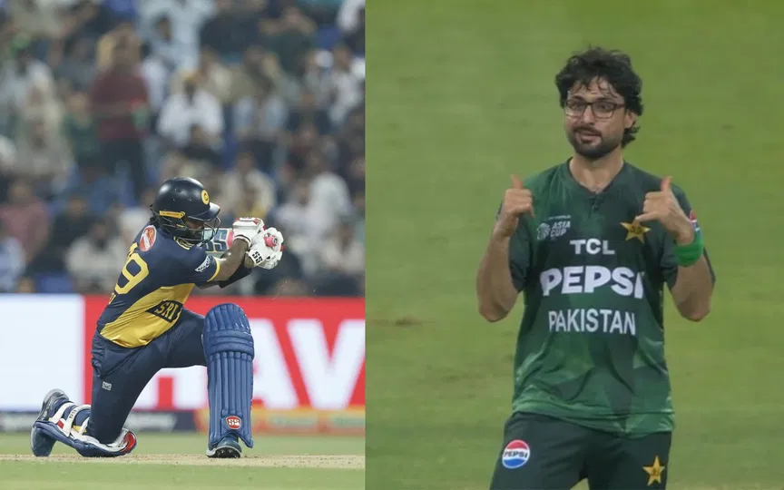 Abrar Ahmed tricks Wanindu Hasaranga with mystery; Mocks him by imitating his celebration